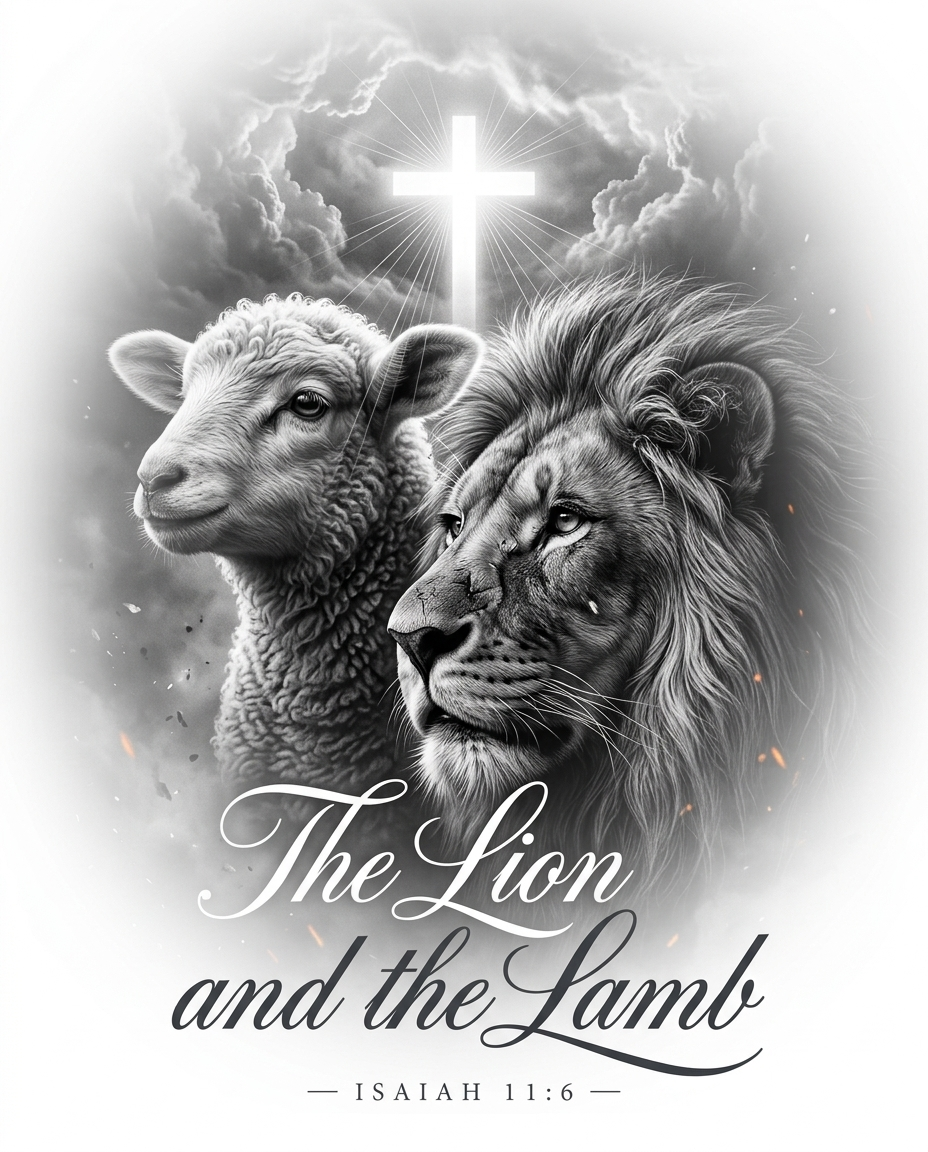 The Lion & The Lamb - Short Sleeve T-Shirt