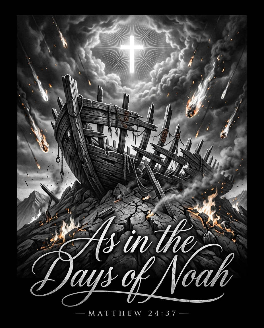 As In The Days Of Noah - Short Sleeve T-Shirt