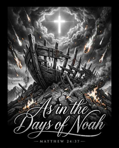As In The Days Of Noah - Short Sleeve T-Shirt